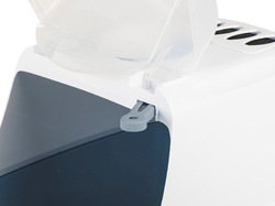 Mačacia toaleta STEFANPLAST CATHY EASY CLEAN, modrobiely