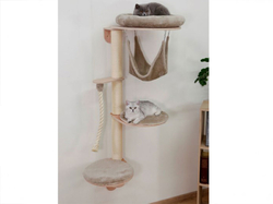 Mačacie strom na stenu KERBL 84458 DOLOMIT GRAPPA, 158x80x53 cm