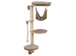 Mačacie strom na stenu KERBL 84458 DOLOMIT GRAPPA, 158x80x53 cm