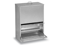 Nášľapné krmítko pre sliepky pozinkované GAUN 11275 - 40 kg