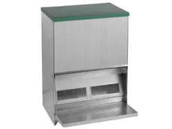 Nášľapné krmítko pre sliepky pozinkované GAUN 11295 - 40 kg