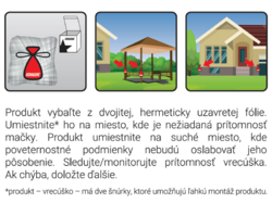 Pachový odpudzovač mačiek KUNAGONE, set 2 ks