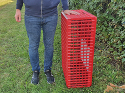 Prepravný box na živú hydinu CRATE MOD B1 - 95,5x57x32,5cm