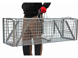 Profesionálna pasca na líšky, kuny, vydry a mačky TRAP H118x34x34V2