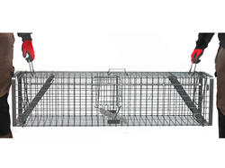 Profesionálna pasca na líšky, kuny, vydry a mačky TRAP H118x34x34V2