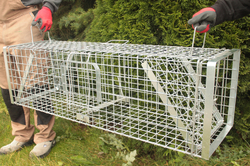 Profesionálna pasca na líšky, kuny, vydry a mačky TRAP H118x34x34V2