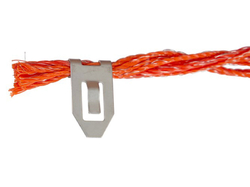 Sieť pre elektrický ohradník pre ovce KERBL 27254 OVINET, 108 cm x 50 m / 2 hroty, oranžová
