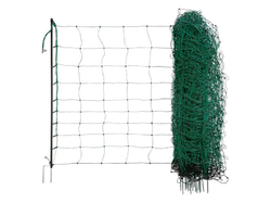 Sieť pre elektrický ohradník pre ovce KERBL 27268 OVINET, 108 cm x 50 m / 2 hroty, zelená