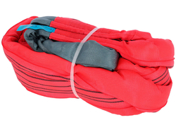 Ťažné lano s očkami KERBL 37706 6 m/40 mm/35000 kg, červené