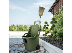 Univerzálny záhradný vozík STEFANPLAST HELPY - 50 l, zelený