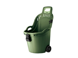 Univerzálny záhradný vozík STEFANPLAST HELPY - 50 l, zelený