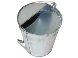 Vedierková napájačka pre sliepky, hydinu FILA Z-012, 12 l, pozinkovaná