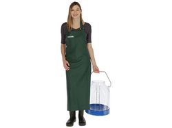 Vodeodolná zástera na dojenie KERBL 15615 PREMIUM APRON, 140X124cm, zelená