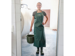 Vodeodolná zástera na dojenie KERBL 15615 PREMIUM APRON, 140X124cm, zelená
