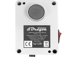Vodotesný ultrazvukový plašič na kuny, myši a potkany DRAGON ULTRASONIC C100