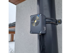 Vodotesný, ultrazvukový odpudzovač na kuny, myši a potkany VIANO OD12