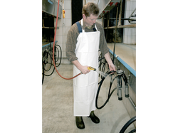 Zástera na dojenie a umývanie KERBL 15150 PROFI APRON, 125x100cm, biela