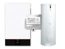 Viessmann Vitodens 100-W, 3,2 - 11 kW + 300 l zásobník + regulácia