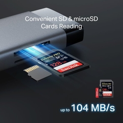 Dokovacia stanica TP-Link UH9120C USB-C, HDMI, RJ45, 1x USB C, 3x USB, čítačka SD/microSD, PD 100W