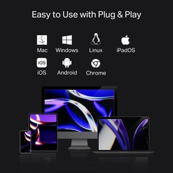 Dokovacia stanica TP-Link UH9120C USB-C, HDMI, RJ45, 1x USB C, 3x USB, čítačka SD/microSD, PD 100W
