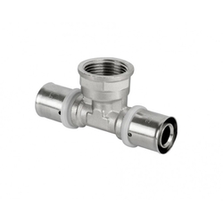 Lisovací T-kus PEX / VNÚTORNÝ ZÁVIT / PEX (20x1/2")