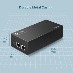 POE TP-Link POE170S PoE++ napájanie 48 V, 60W, IEEE802.3af/at/bt
