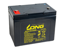 Batéria Avacom Long 12V 75Ah olovený akumulátor Deep Cycle AGM M6 (KPH75-12NE)  – neoriginálna
