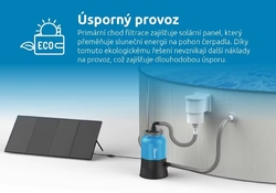 Bazénová filtrácia Marimex ProStar Solar 3