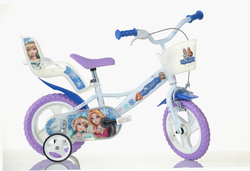 Detský bicykel Dino Bikes 124GLN SNOW QUEEN 12" dievčenské
