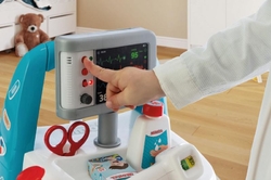 Hračka Smoby Lekársky elektronický vozík s príslušenstvom
