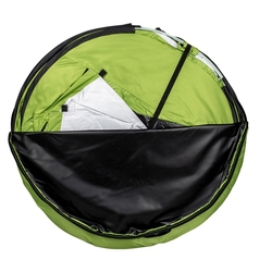 Stan Acra Outdoor ST30 samorozkladacia pre 2-3 osoby - zelený so zatmavením