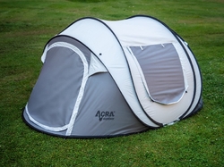 Stan Acra Outdoor ST31 samorozkladacia pre 2-3 osoby - strieborný so zatmavením