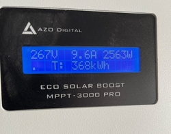 Regulátor ECO Solar Boost MPPT-3000 PRO solárny MPPT pre ohrev vody, výstup 230V, vstup 350V