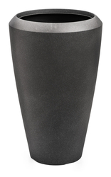 Kvetináč G21 Coal Oval 44,3 x 44,3 x 69,8