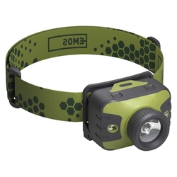CREE LED čelovka P3539, 330 lm, 200 m, 3× AAA