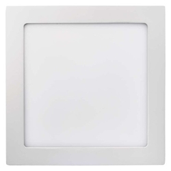 LED panel 224×224, štvorcový prisadený biely, 18W neutr. b.