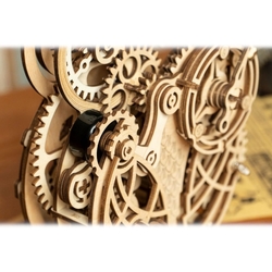 Hračka Robotime 3D drevené mechanické puzzle Sovie hodiny