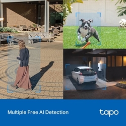 Kamera TP-Link Tapo C520WS 4MPx, vonkajšie, IP PTZ, WiFi, prísvit