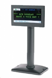 Displej Birch LCD-50 Zákaznícky displej, farebný TFT-LCD, 5", USB+RS232 čierny