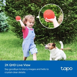 Kamerový set TP-Link Tapo C425 KIT 4MPx, vonkajšie, IP, WiFi, prísvit, batérie a panel A201