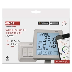 Izbový programovateľný bezdrôtový WiFi termostat P5623