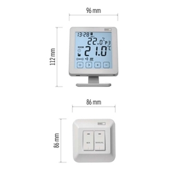 Izbový programovateľný bezdrôtový WiFi termostat P5623