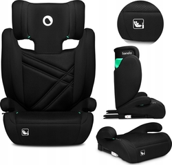 LIONELO Autosedačka Hugo i-Size 100-150 cm, Black Carbon