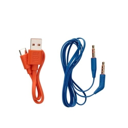 JBL JR460NC Bluetooth Wireless On-Ear Headphones for Kids with Noise Cancellation, Blue EU