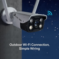 Kamera TP-Link VIGI C340-W(4mm) 4MPx, vonkajšia, IP Bullet, WiFi, prísvit 30m