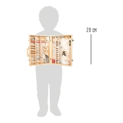 Hračka Small Foot Kufrík drevené náradie Deluxe