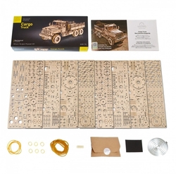 Hračka Ugears 3D drevené mechanické puzzle Nákladné auto CARGO