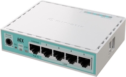 RouterBoard Mikrotik hEX (2024 version) 5x GLan, PoE IN, RO L4