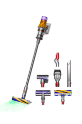 Dyson V12 Detect Slim Absolute (2023) (SV46), akumulátorový vysavač, iluminační technologie, 3 režimy, LCD displej