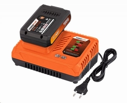 Sada Powerplus POWDP9062 nabíjačka 20/40 V plus batéria 20 V